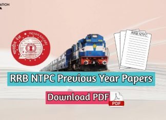 RRB NTPC Previous Year Papers Fully Solved rrb previous year question papers