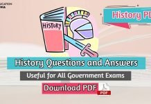 200+ History Questions Useful for All Government Exams PDF history questions