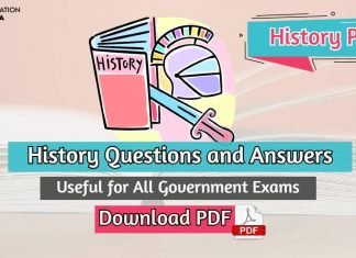 200+ History Questions Useful for All Government Exams PDF history questions