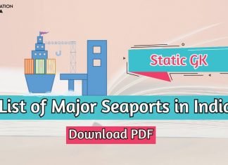 List of Ports in India Major Sea Ports in India ports in india