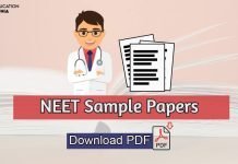 NEET Sample Papers With Solutions Download PDF neet sample papers