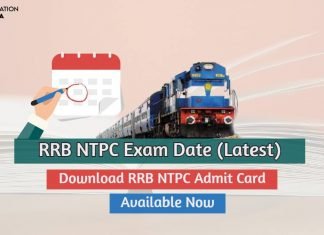 RRB NTPC Exam Date 2025 Download Admit Card rrb ntpc exam date