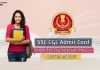 SSC CGL Admit Card 2022 Download SSC CGL Hall Ticket ssc cgl admit card