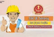 SSC JE Salary 2020 SSC JE Job Profile and Salary Structure ssc je salary
