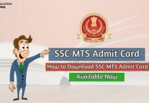 SSC MTS Admit Card 2020 Download Region-Wise Hall Ticket! ssc mts admit card
