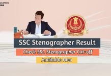 SSC Stenographer Result 2020 Available SSC Stenographer Scorecard ssc stenographer result