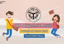 UP Polytechnic Result 2020 Check JEECUP Result Now up polytechnic result