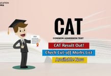 CAT Result 2020 Check CAT Result Score Card cat result