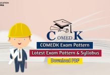 COMEDK Exam Pattern 2021 Download COMEDK Syllabus PDF comedk exam pattern