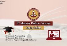 IIT Madras Online Courses: Admissions into BSc Programming and Data Science IIT Madras Online Courses