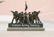 Indian Army Salary: 7th CPC Grade Pay & Allowances Check Rank-Wise Salary indian army salary