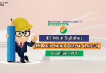 JEE Main Syllabus 2020 Check Latest JEE Main Exam Pattern jee main syllabus