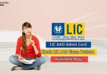 LIC AAO Admit Card 2020 Download Prelims Admit Card lic aao admit card