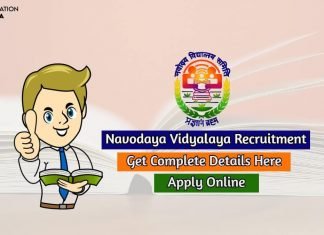 Navodaya Vidyalaya Recruitment 2020 Available; Check now Complete Details Here! navodaya vidyalaya recruitment