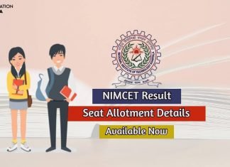 NIMCET Result 2020 Details of Admission Process, Seat Allotment nimcet result