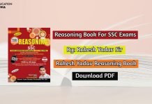 Rakesh Yadav Reasoning Book PDF in Hindi & English Rakesh Yadav Reasoning Book