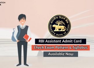 RBI Assistant Admit Card 2020 Check Hall Ticket, Direct Link Available! RBI Assistant Exam