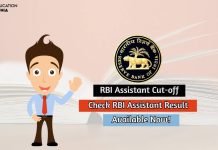 RBI Assistant Cut-off 2020 Check Previous Year Cut-off Here! rbi assistant cut off