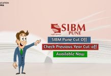 SIBM Pune Cut Off 2020 Check Previous Year Cut Off sibm pune cut off
