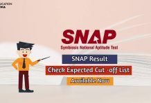SNAP Result 2020 Check Expected Cut Off And Previous Year Cut Off List snap result