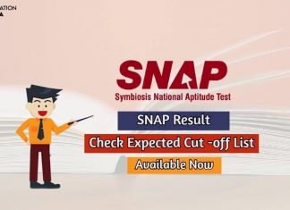 SNAP Result 2020 Check Expected Cut Off And Previous Year Cut Off List snap result