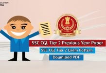 SSC CGL Tier 2 Previous Year Paper Download PDF Available Here! SSC CGL Tier 2 Previous Year Paper