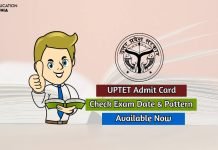 UPTET Admit Card 2020 Download UPTET Hall Ticket Here! UPTET Admit Card