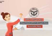 UPTET Answer Key 2020 Direct Link For UPTET Answer Key uptet answer key