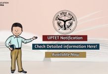 UPTET Notification 2020 Check Detailed Information Here! uptet notification
