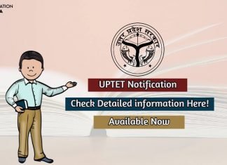 UPTET Notification 2020 Check Detailed Information Here! uptet notification