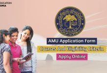 AMU Application Form 2021 Check List of Courses And Eligibility Criteria amu application form