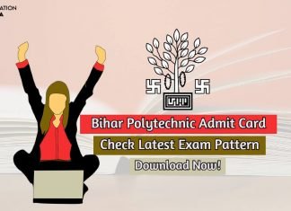 Bihar Polytechnic Admit Card 2020 Direct Link Available Now! bihar polytechnic admit card