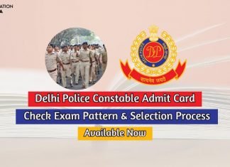 Delhi Police Constable Admit Card 2020 Steps to Download Hall Ticket delhi police constable admit card