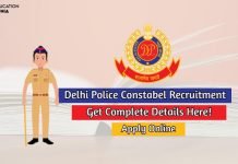 Delhi Police Constable Recruitment 2020 Available Now, Apply Online for 5846 Vacancies delhi police constable recruitment