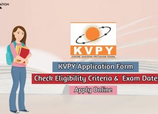 KVPY Application Form 2020 Available, Check now Exam Date, Eligibility Criteria, Application Process kvpy application form