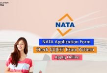 NATA Application Form 2020 Check Exam Date and Pattern, Syllabus nata application form