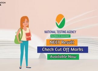 NEET Result 2025 Check Cut Off Marks and NEET Score Card neet result