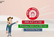 RRB ALP Cut Off 2020 Available, Check now Previous Year Cut Off List rrb alp cut off