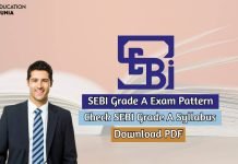 SEBI Grade A Exam Pattern 2020 Available, Download SEBI Grade A Syllabus PDF sebi grade a exam pattern