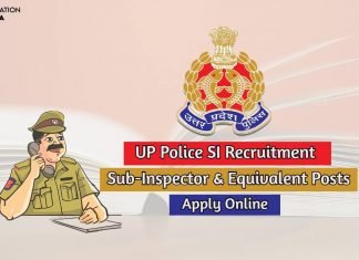 UP Police SI Recruitment 2020 Check Notification, Apply Online for 9534 Vacancies up police si recruitment