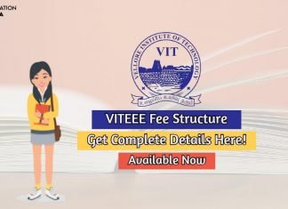 VITEEE Fee Structure 2020 Details of Tuition Fees, Mess Charges, Hostel Charges viteee fee structure