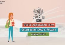 BCECE Application Form 2020 Check Exam Date and Pattern bcece application form