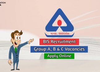 BIS Recruitment 2020 Apply For Group A, B, And Group C Posts bis recruitment