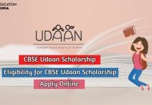 CBSE Udaan Scholarship 2021 For Girls Check Eligibility, Application Process cbse udaan scholarship