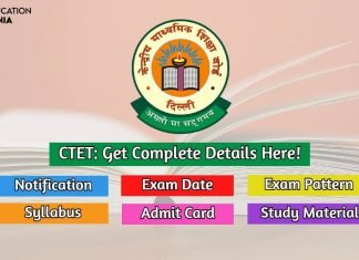 CTET 2025 Check Eligibility Criteria, Exam Date, Pattern, Syllabus, Admit Card ctet