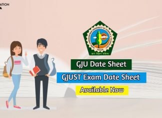 GJU Date Sheet 2020 Available, Check now GJUST Exam Date Sheet Released gju date sheet