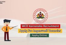 WCD Karnataka Recruitment 2020 Apply For 775 Anganwadi Vacancies Now! wcd karnataka recruitment