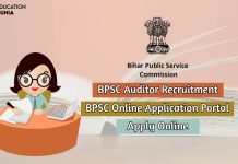 BPSC Auditor Recruitment 2020 Apply Online For 373 Vacancies bpsc auditor recruitment