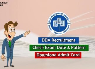 DDA Recruitment 2020 Exam Date Out For 629 Vacancies dda recruitment