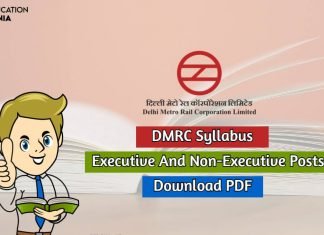 DMRC Syllabus 2020 Download Syllabus For DMRC Executive And Non-Executive Posts dmrc syllabus